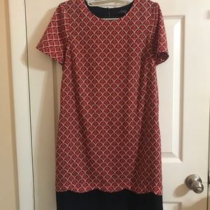 The Limited Navy Red Pattern